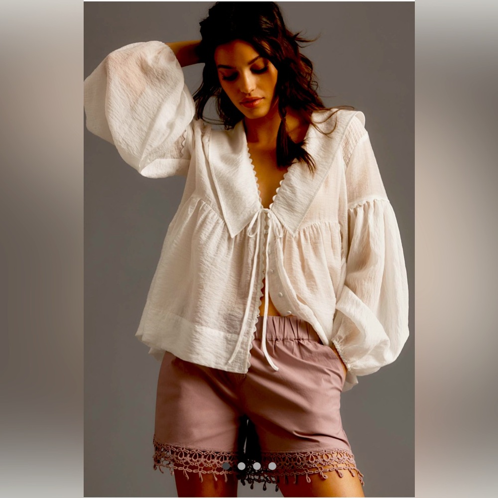 NWT Maeve Embellished Boxer Shorts